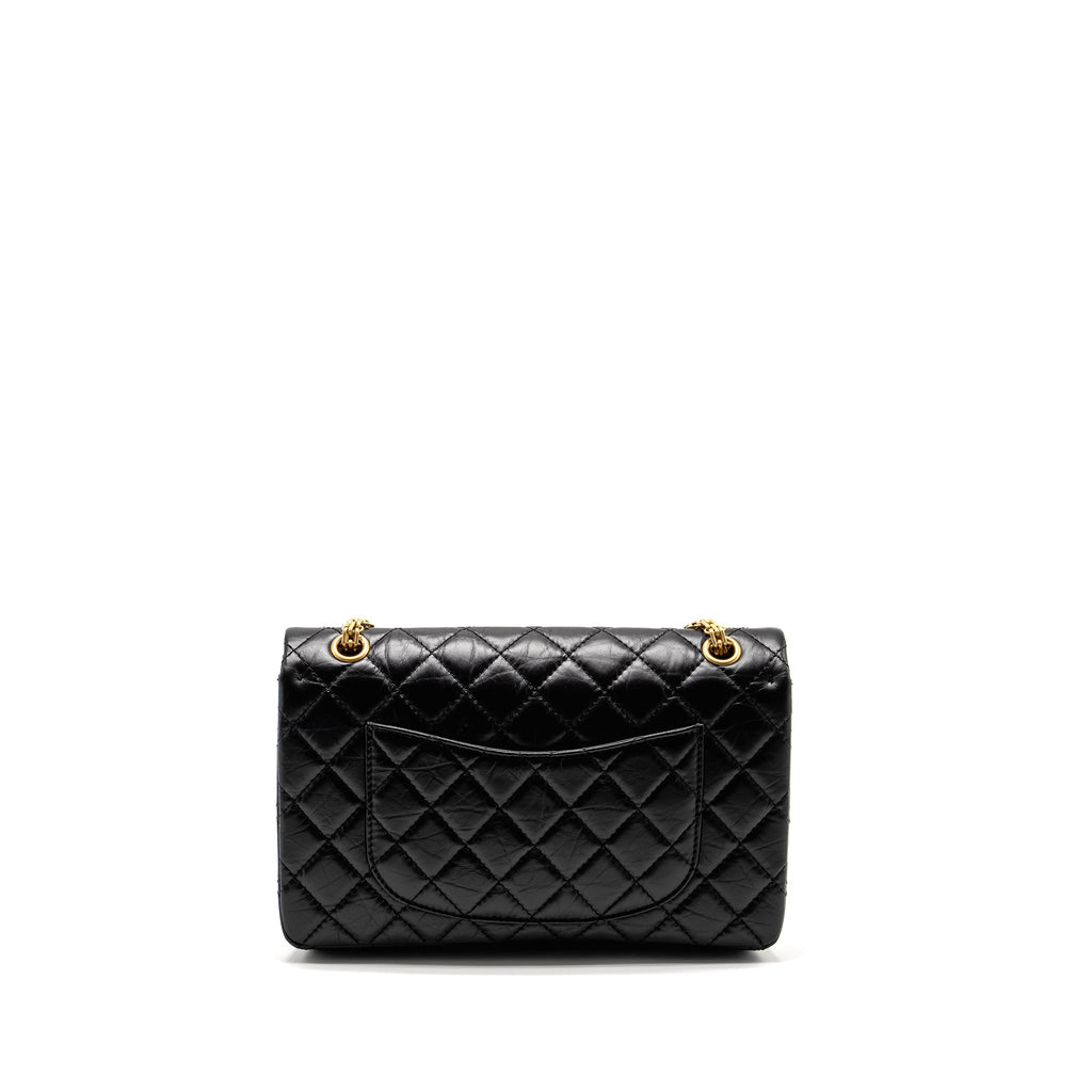Chanel Large 2.55 Reissue Flap Bag Aged Calfskin Black