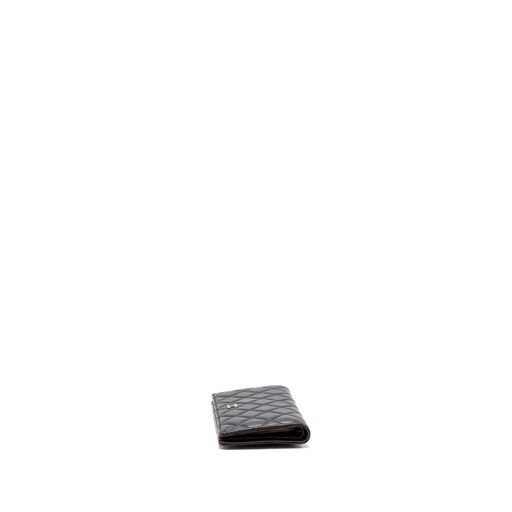 Chanel Long Wallet lambskin Black