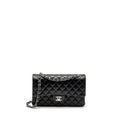 Chanel Medium Classic Double Flap Bag Lambskin Black  (microchip)