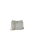 Chanel Pearl Crush Hobo Bag Lambskin Light Grey Brushed  (Microchip)