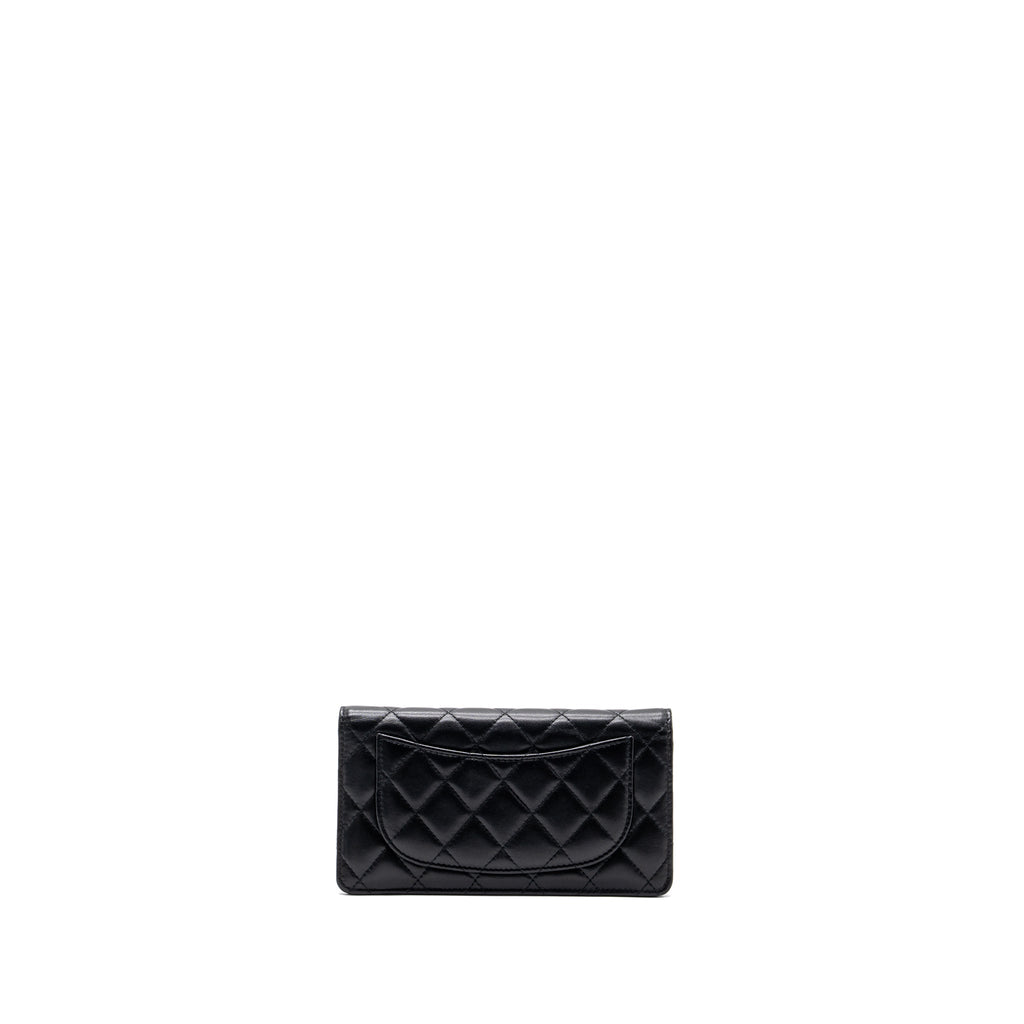 Chanel Long Wallet lambskin Black