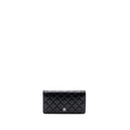 Chanel Long Wallet lambskin Black