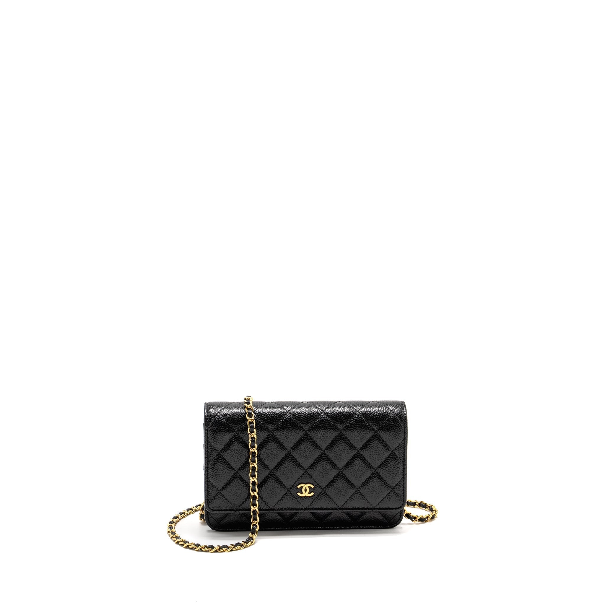 Chanel Classic Wallet On Chain Caviar Black