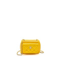 Chanel Pocket Box Camera Bag Patent Yellow