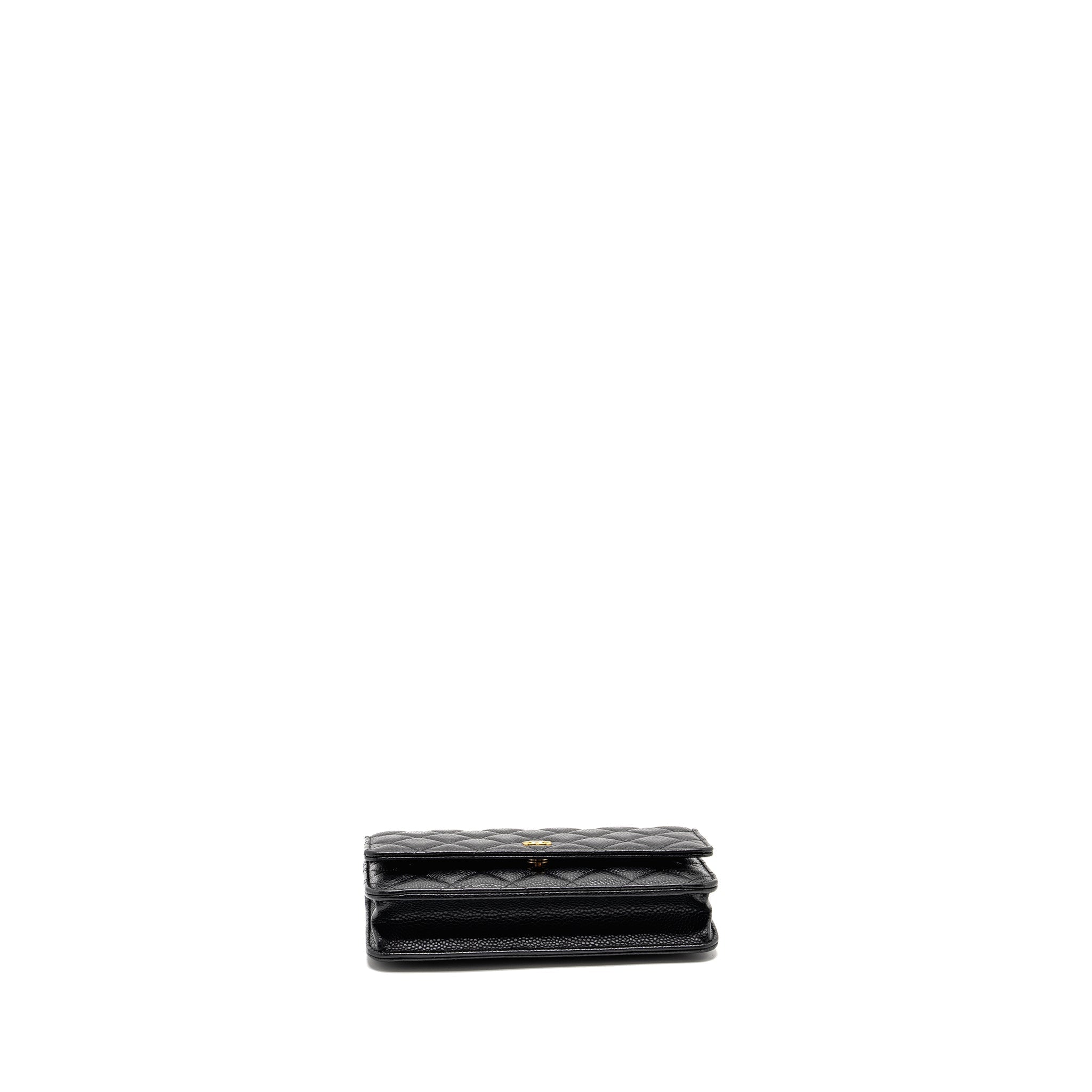 Chanel Classic Wallet On Chain Caviar Black