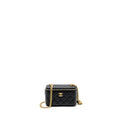 Chanel Coco Love Long Vanity with Adjustable Chain Caviar Black  (microchip)