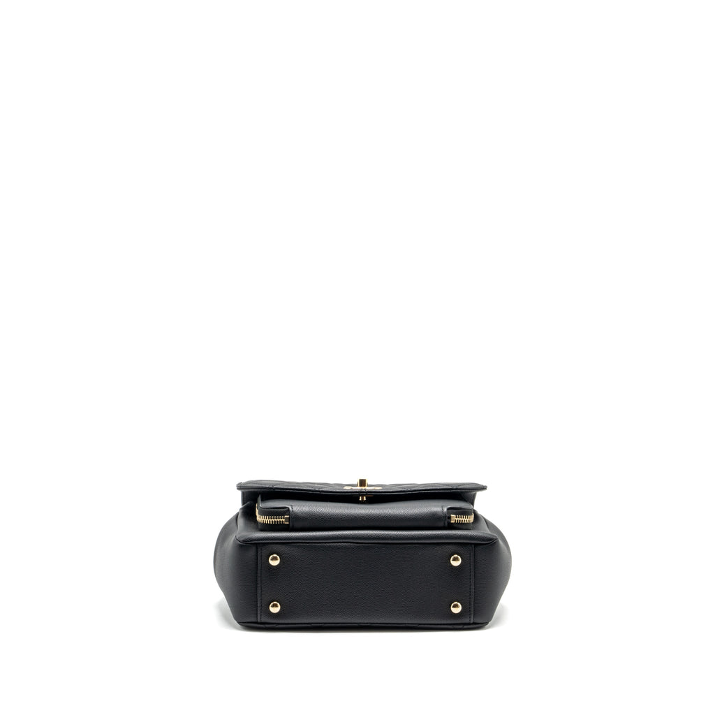 Chanel Medium Business Affinity Caviar black L