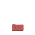 Chanel Phone Card Holder Caviar Pink L