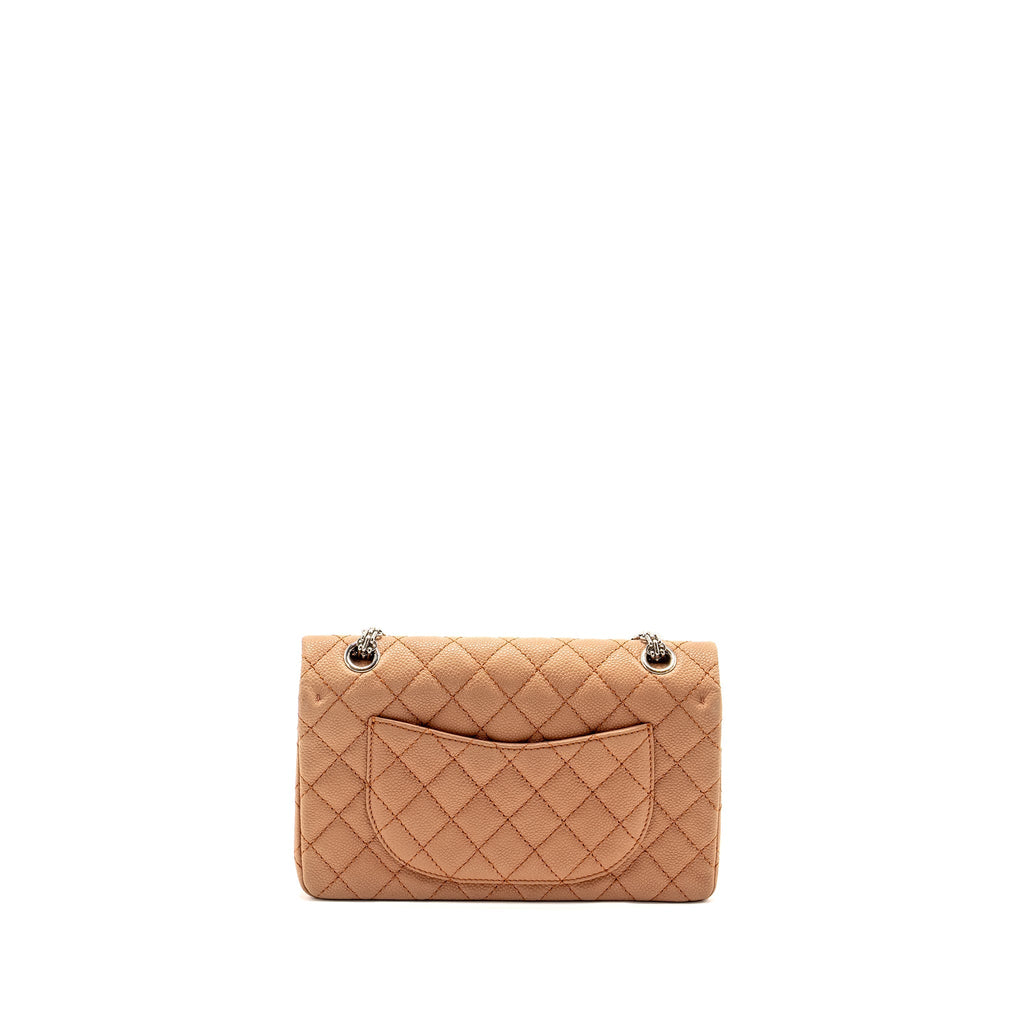 Chanel Small 2.55 Reissue Flap Bag Grained Calfskin Light Brown