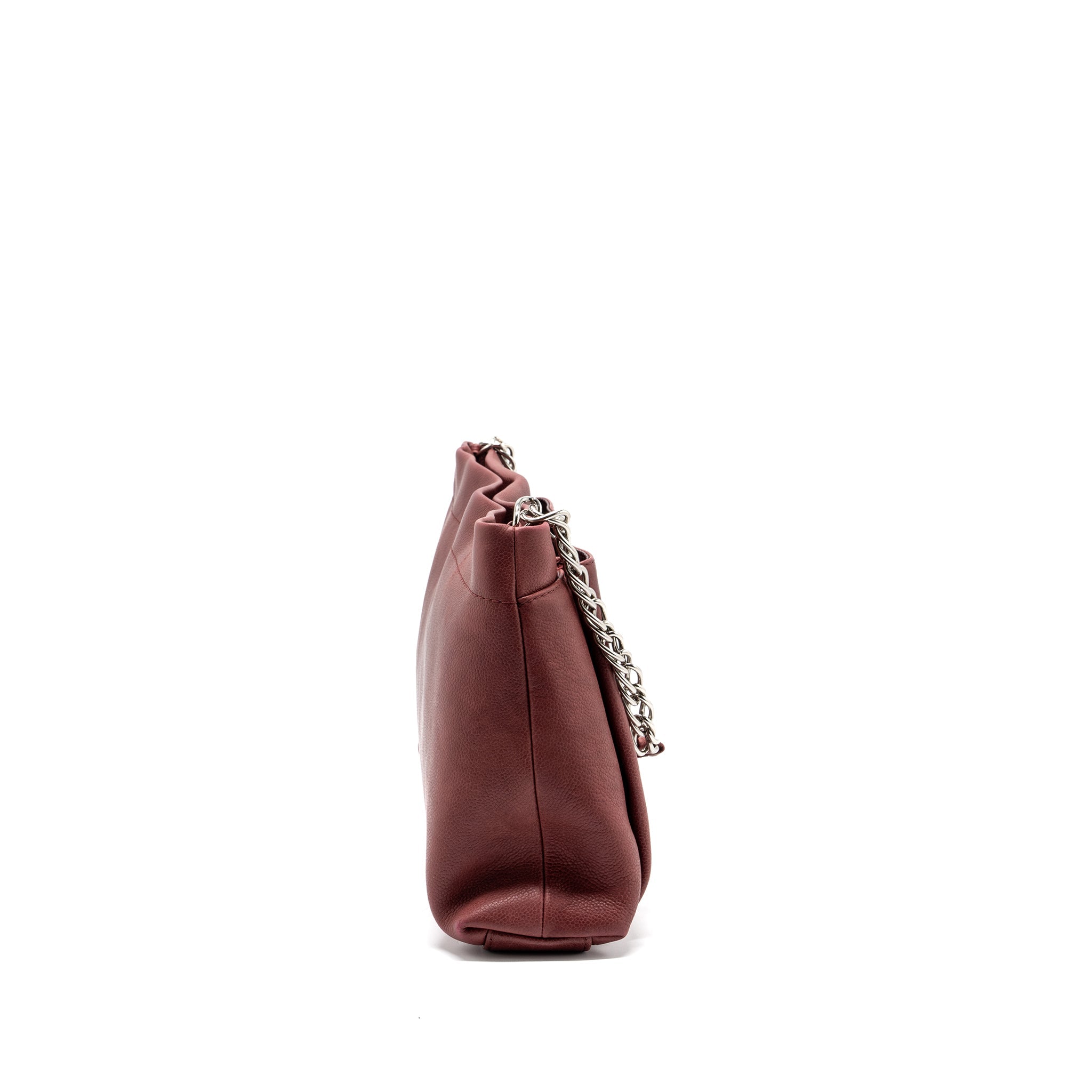Chanel Tote Bag Grain Calfskin Red