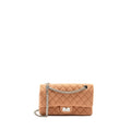 Chanel Small 2.55 Reissue Flap Bag Grained Calfskin Light Brown