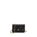 Chanel Coco Casino Wallet on Chain Caviar Black  (Microchip)