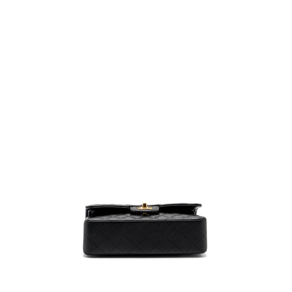 Chanel Small Classic double FLAP BAG Caviar black