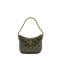 Chanel 22k Hobo Bag Lambskin Green  (microchip)