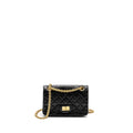 Chanel Mini 2.55 Reissue Aged Calfskin Black