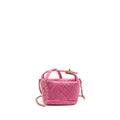 Chanel 20S Small Quilted hobo bag Lambskin Pink
