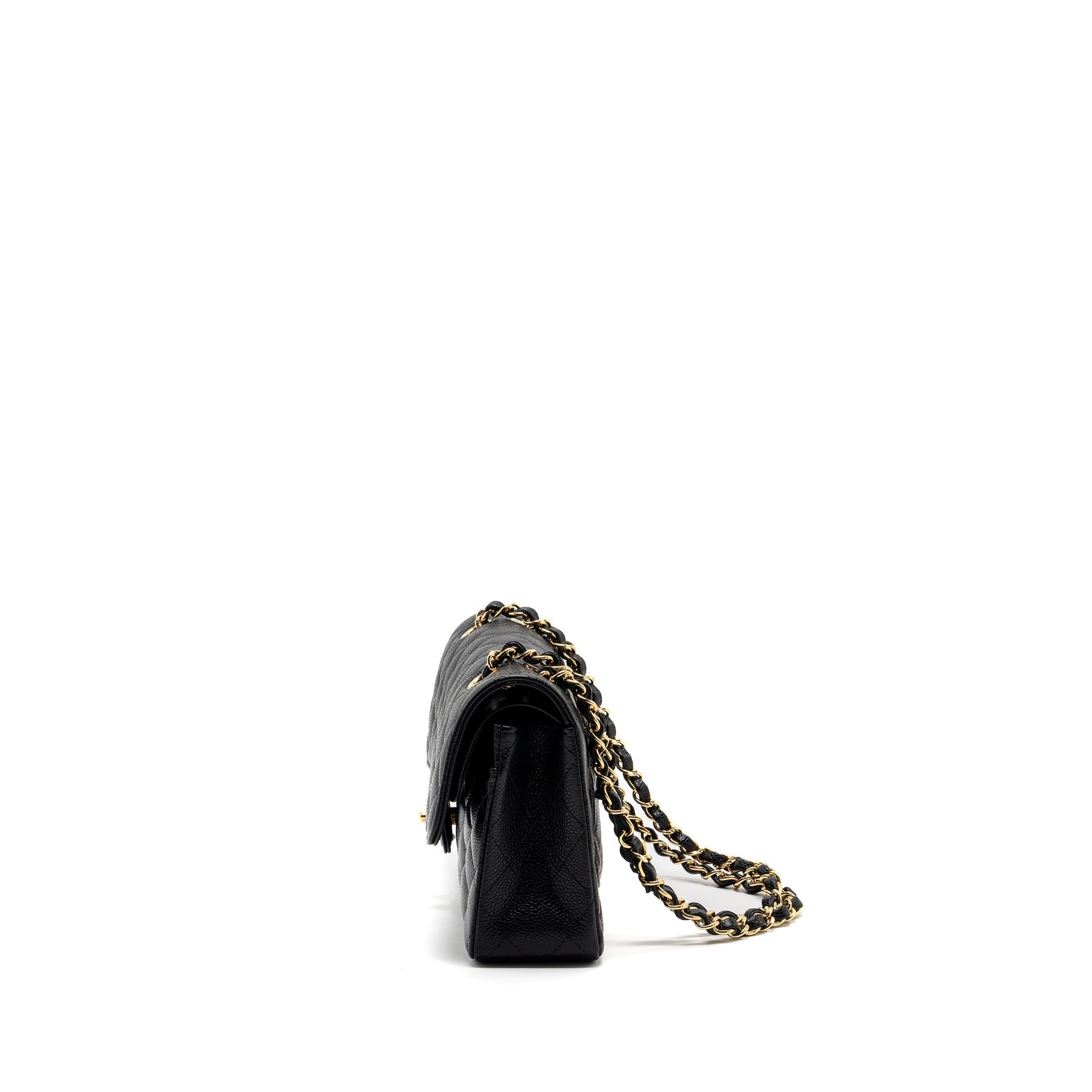 Chanel Small Classic double FLAP BAG Caviar black