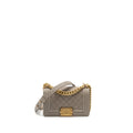 Chanel Small Boy Bag Caviar Light Grey