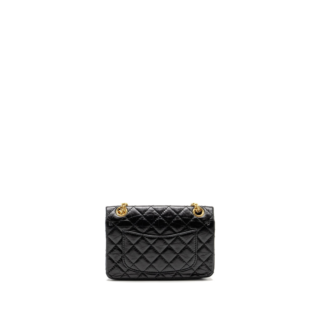 Chanel Mini 2.55 Reissue Aged Calfskin Black