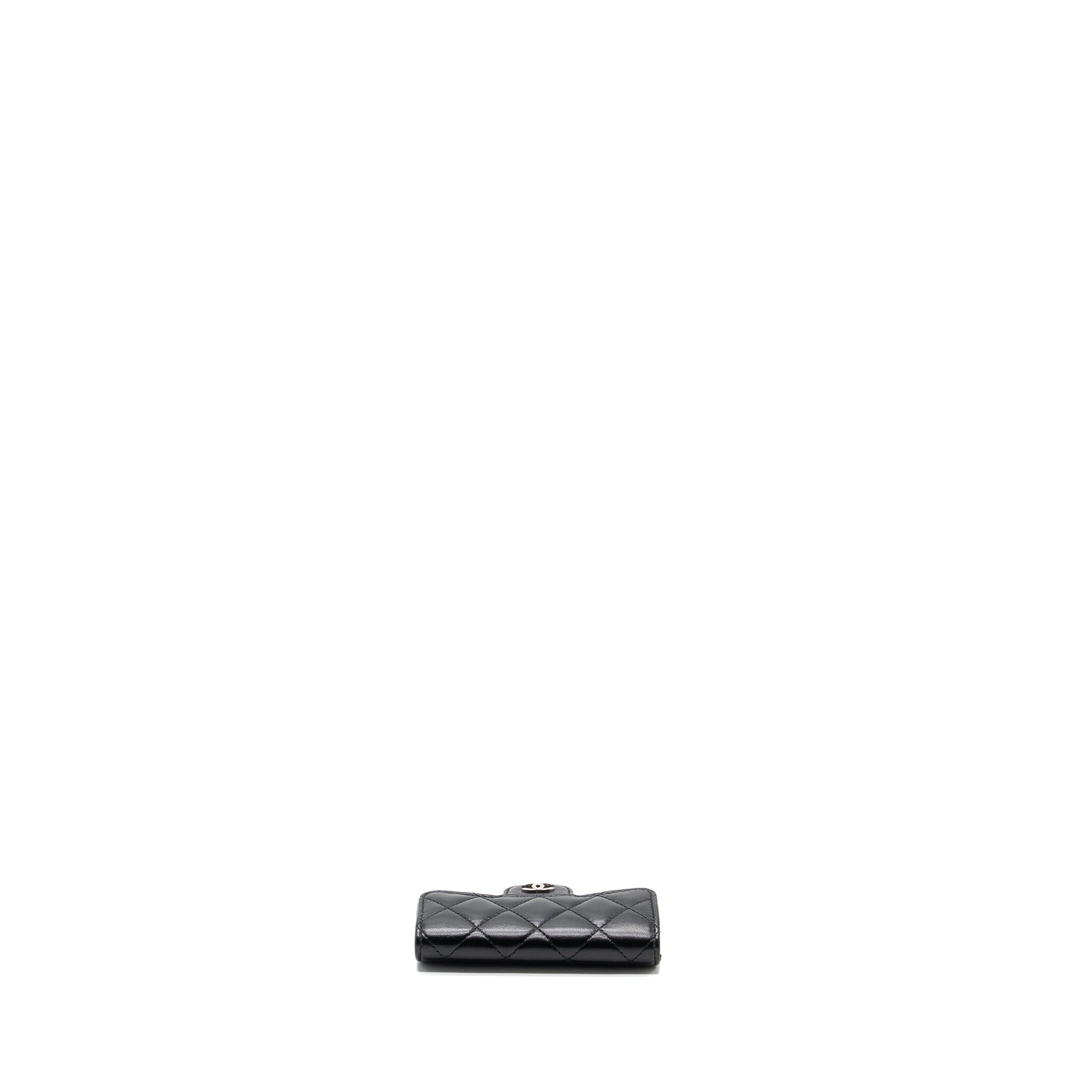 Chanel Classic Flap card holder Lambskin Black