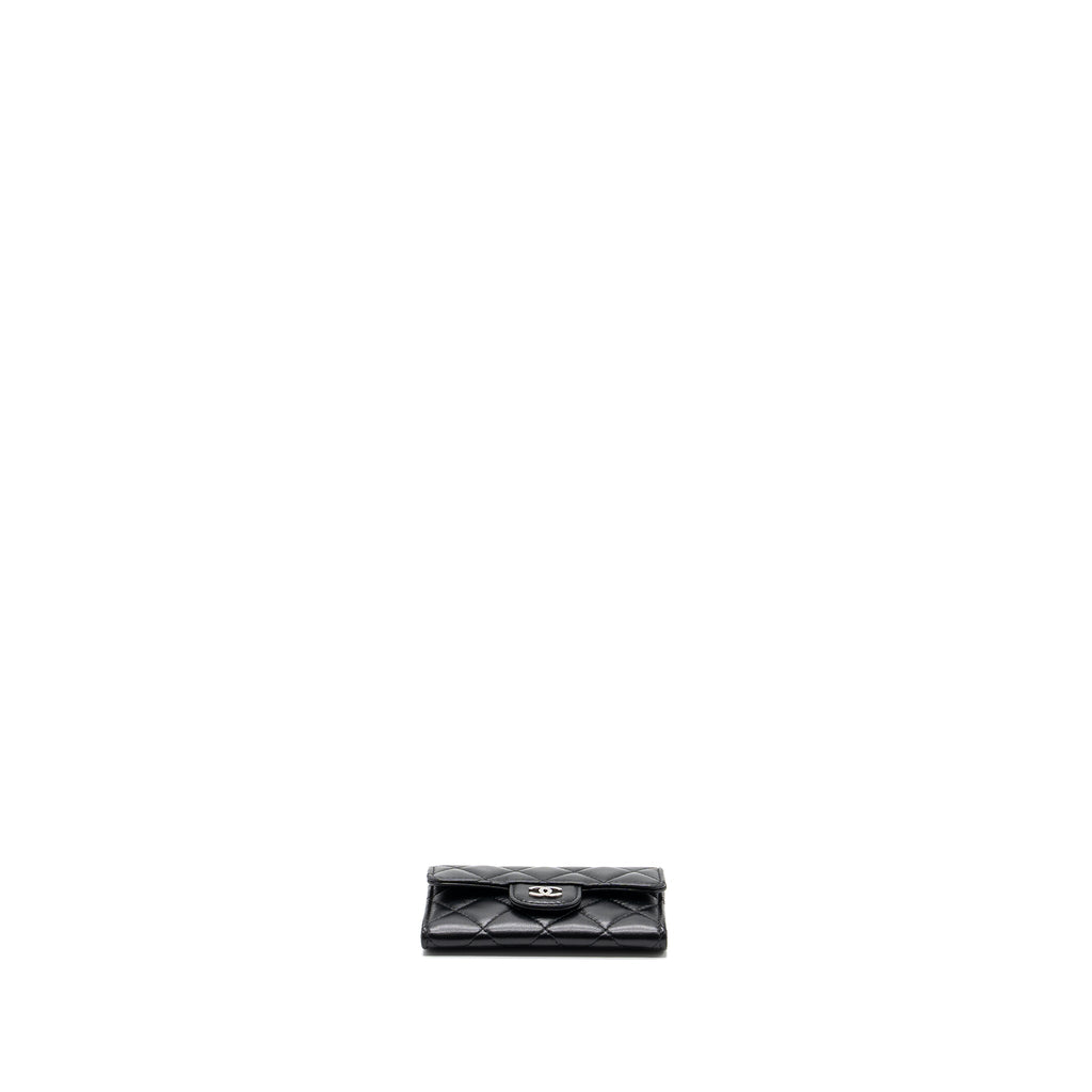 Chanel Classic Flap card holder Lambskin Black