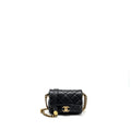 Chanel Mini Twist Your Button Flap Bag Caviar Black  (Microchip)