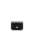 Chanel Mini 2.55 Reissue Flap Bag Aged Calfskin Black Brushed  (Microchip)