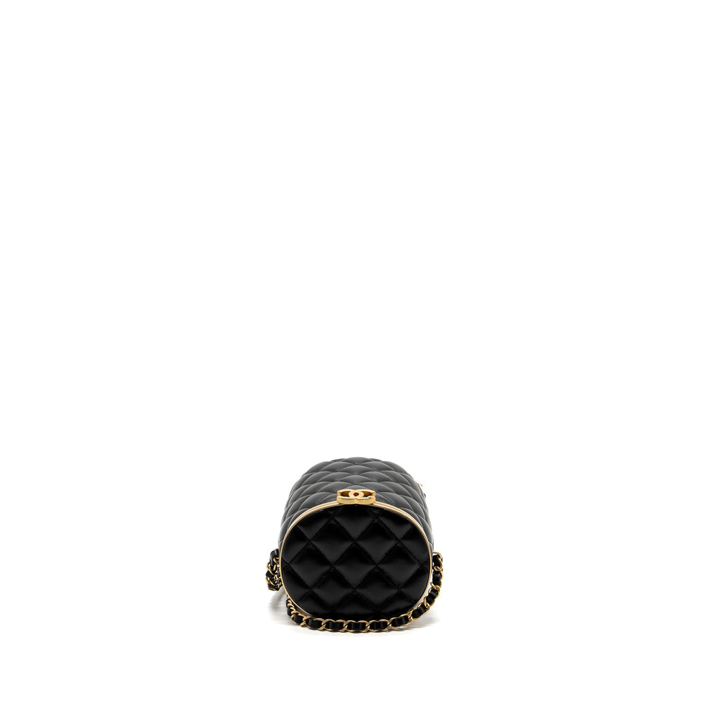 Chanel 21A Vanity With Chain Lambskin Black  (Microchip)