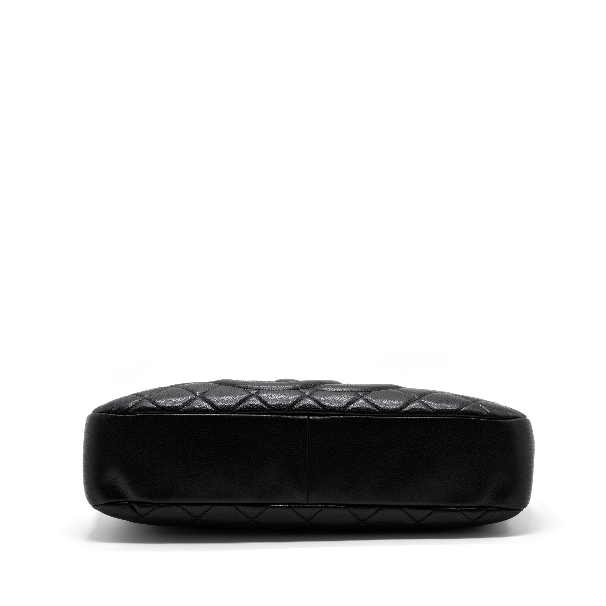 Chanel Matelasse Chain Tote Bag Caviar Black
