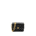 Chanel 22A Button on chain Flap Bag Lambskin Black  (Microchip)