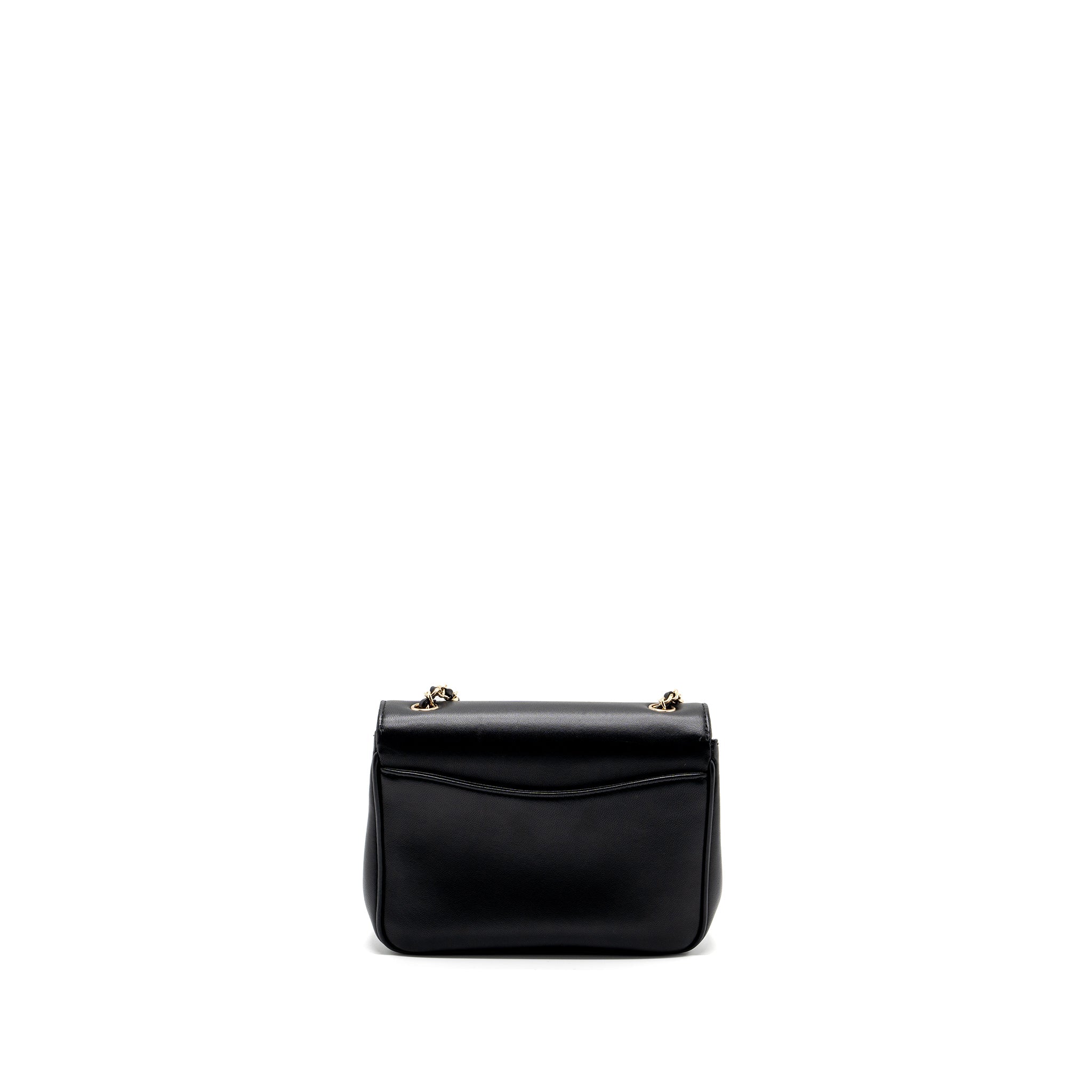 Chanel Small Flap Bag Lambskin Black L