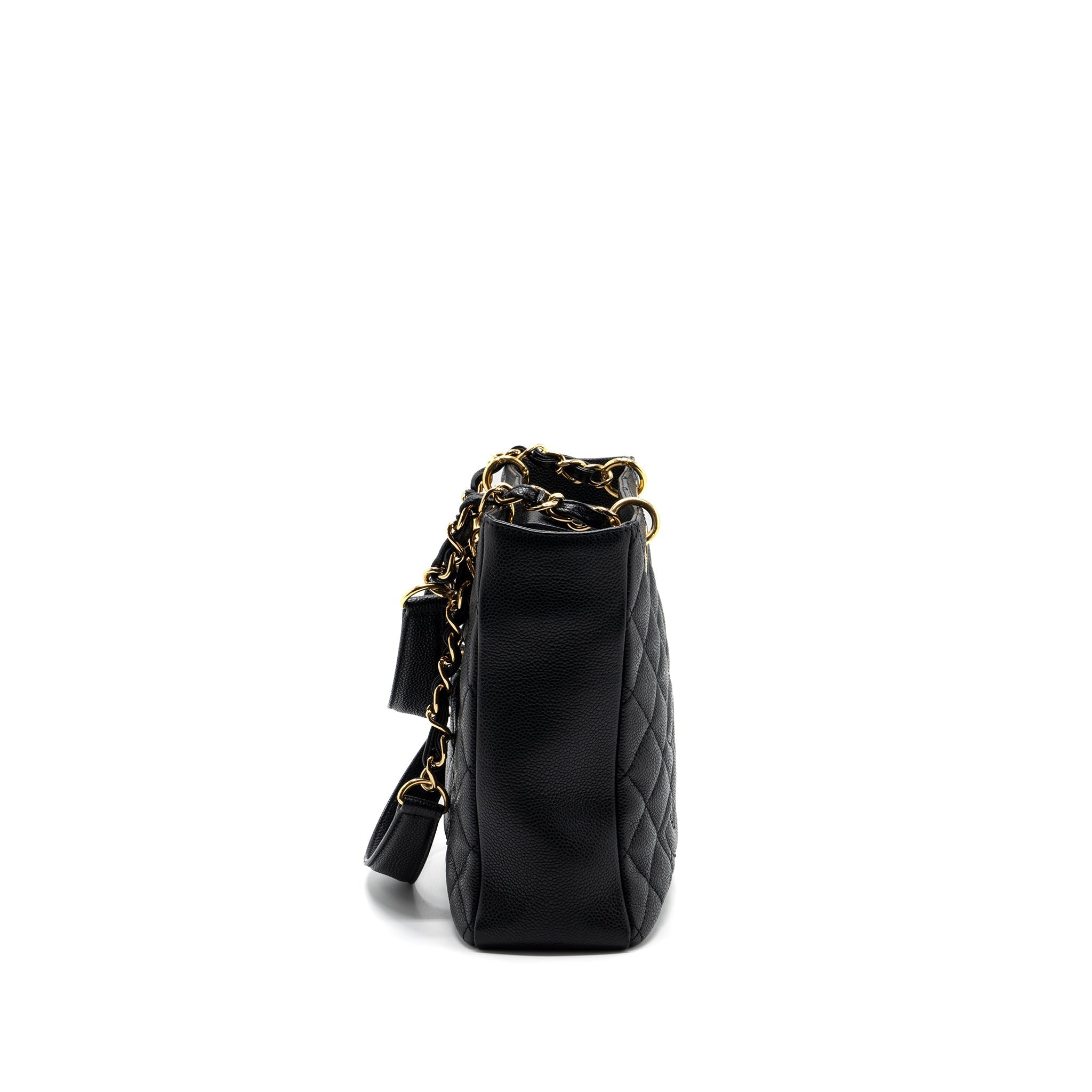 Chanel Grand Shopping Tote bag PM Caviar Black