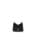 Chanel 23C Small HOBO Bag Shiny Calfskin Black  (Microchip)