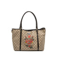 Gucci top handle tote bag gg supreme canvas