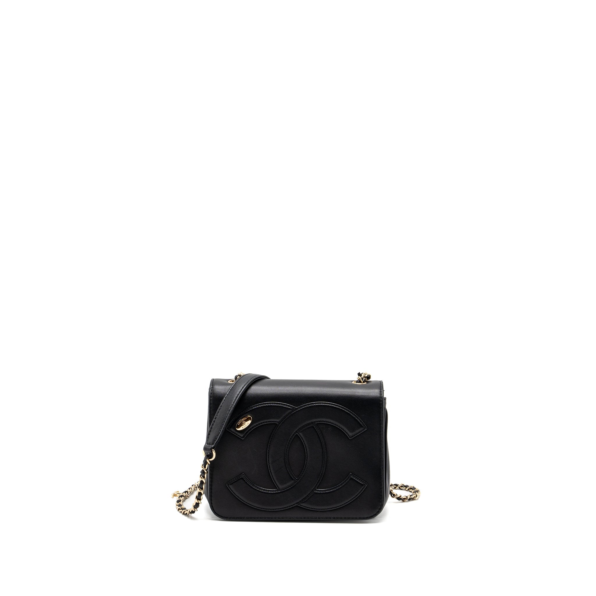 Chanel Small Flap Bag Lambskin Black L