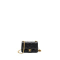 Chanel 24p Coco Love Mini Flap Bag Adjustable Chain Caviar Black Brush  (Microchip)