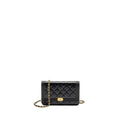 Chanel Boy Wallet on Chain Lambskin Black