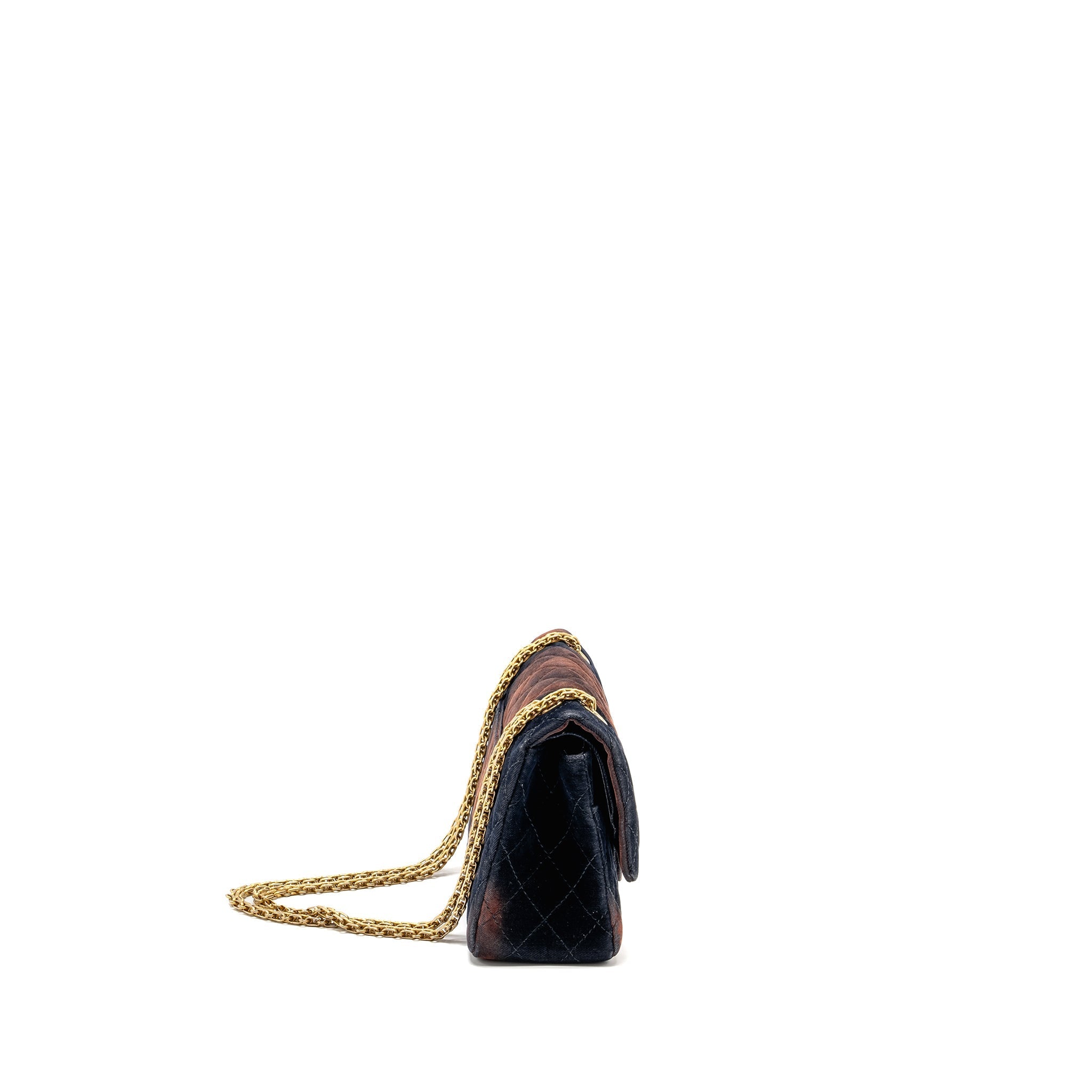 Chanel Small 2.55 Reissue Flap Bag Ombre Velvet Multicolour