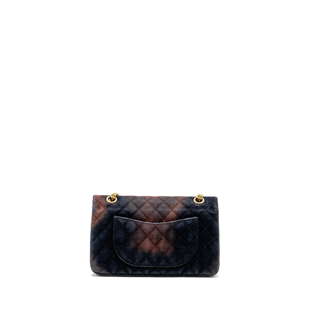 Chanel Small 2.55 Reissue Flap Bag Ombre Velvet Multicolour
