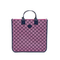 Gucci Children�s Tote Bag Canvas/Leather Purple