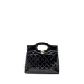 Chanel 24c Mini 31 Bag Shiny Calfskin Black L(Microchip)
