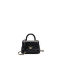 Chanel Coco Handle Extra  Mini Caviar Black L(Microchip)