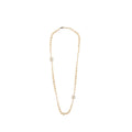 Chanel CC Logo Pearl Long Necklace L