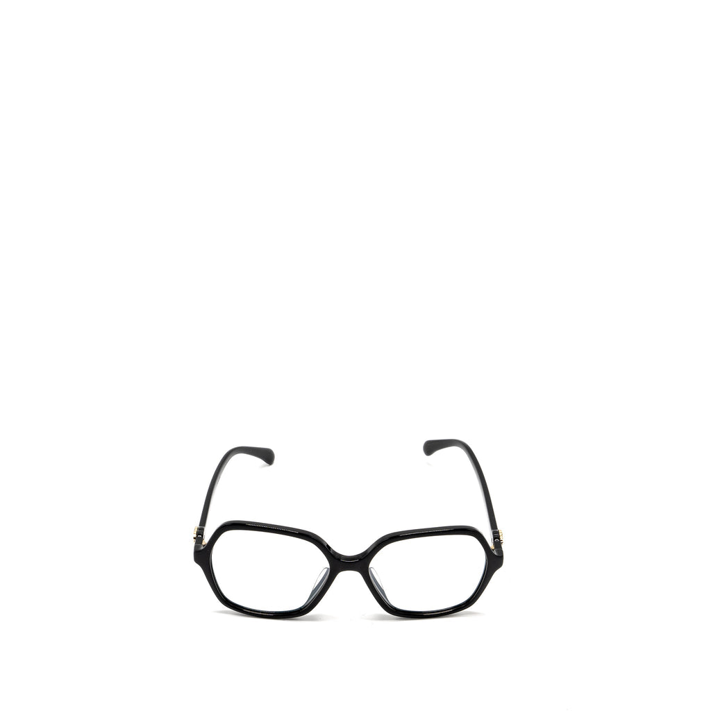 Chanel 3421 Square Glasses CC Logo with Crystal Black L