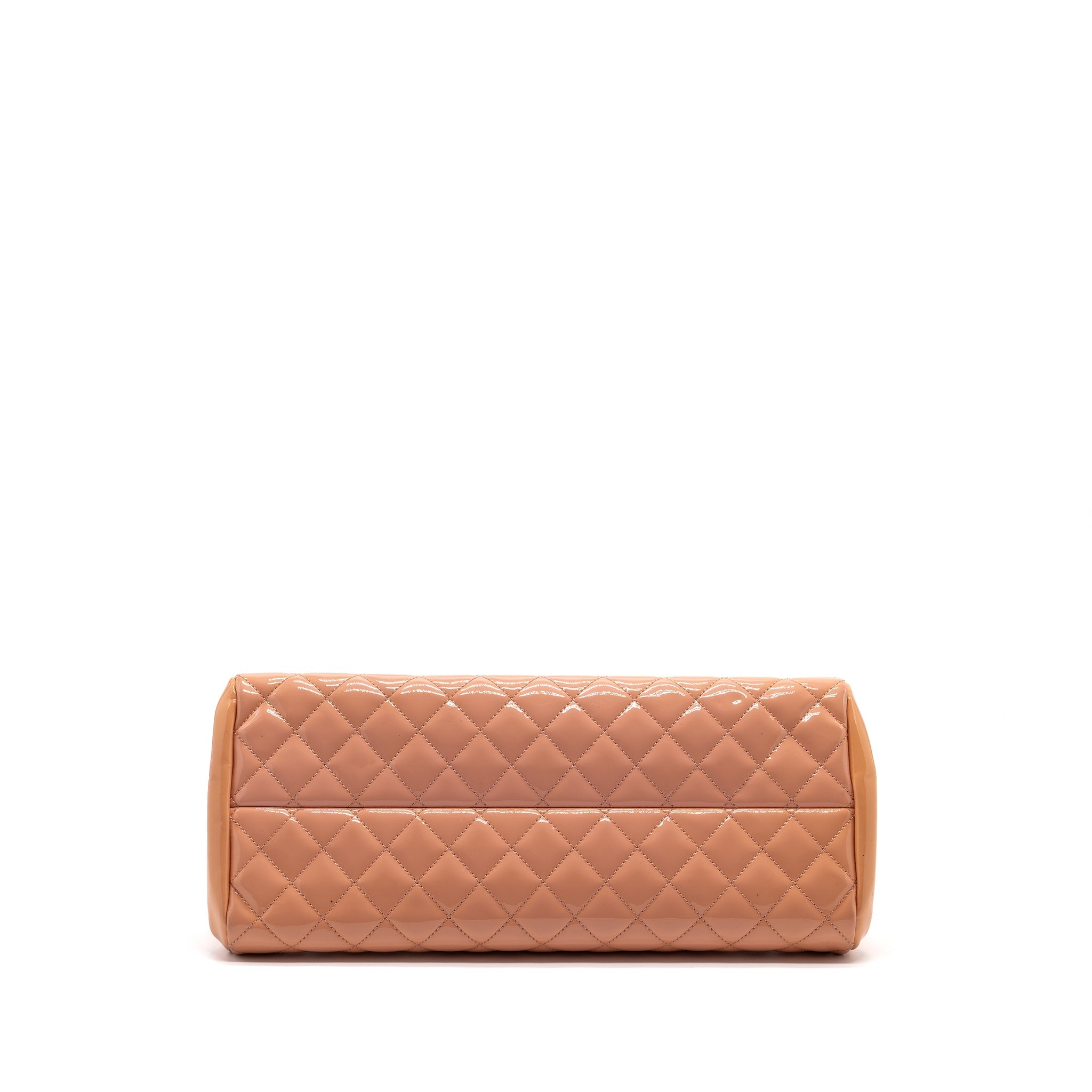 Chanel Shoulder Bag Patent Leather Pink