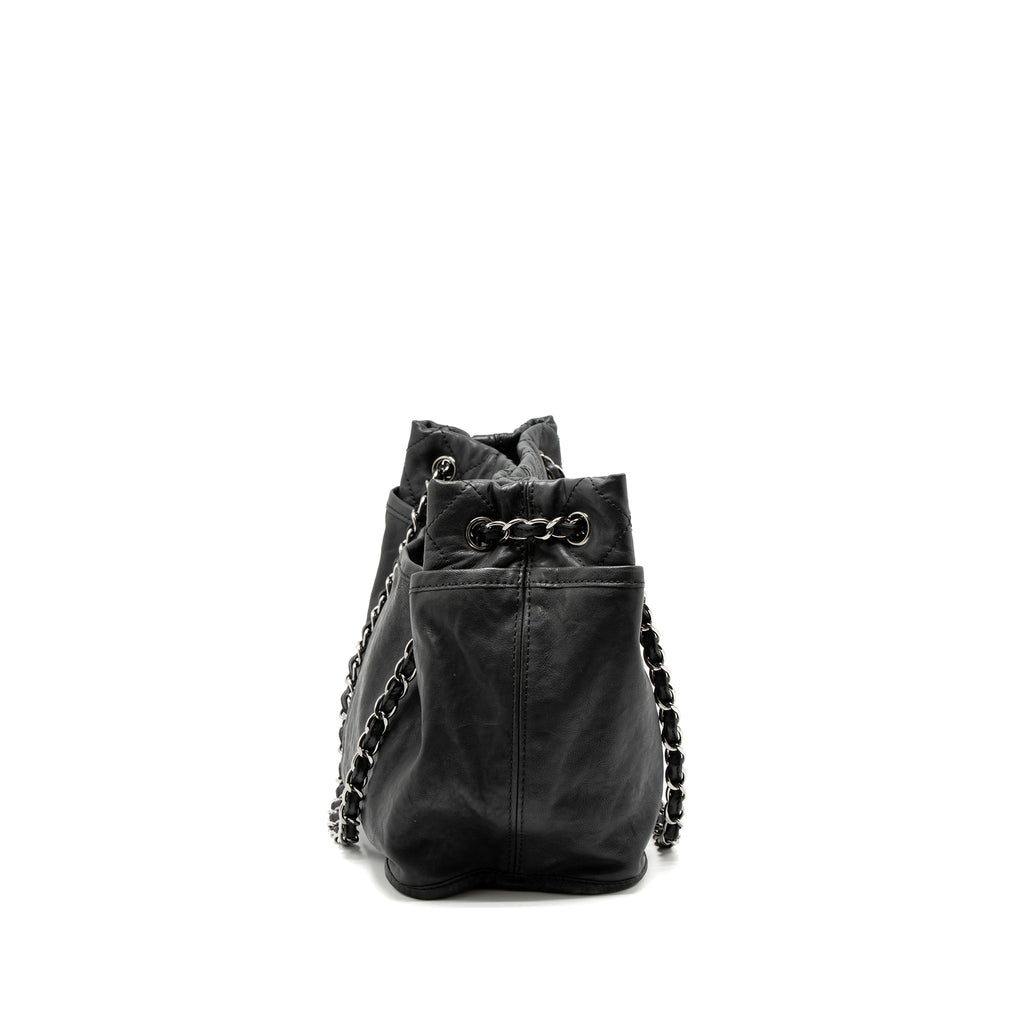 Chanel Tote Bag Calfskin Black