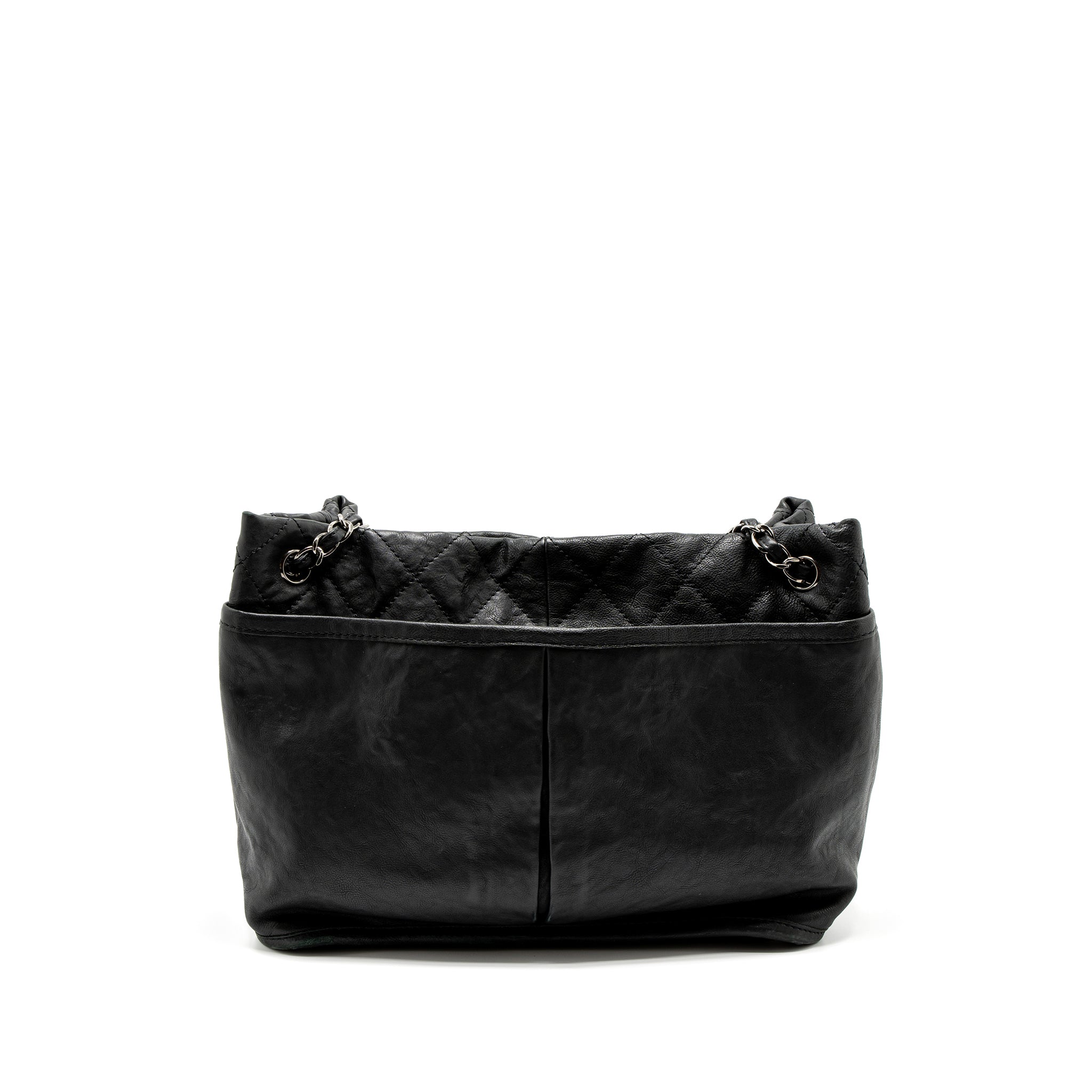 Chanel Tote Bag Calfskin Black