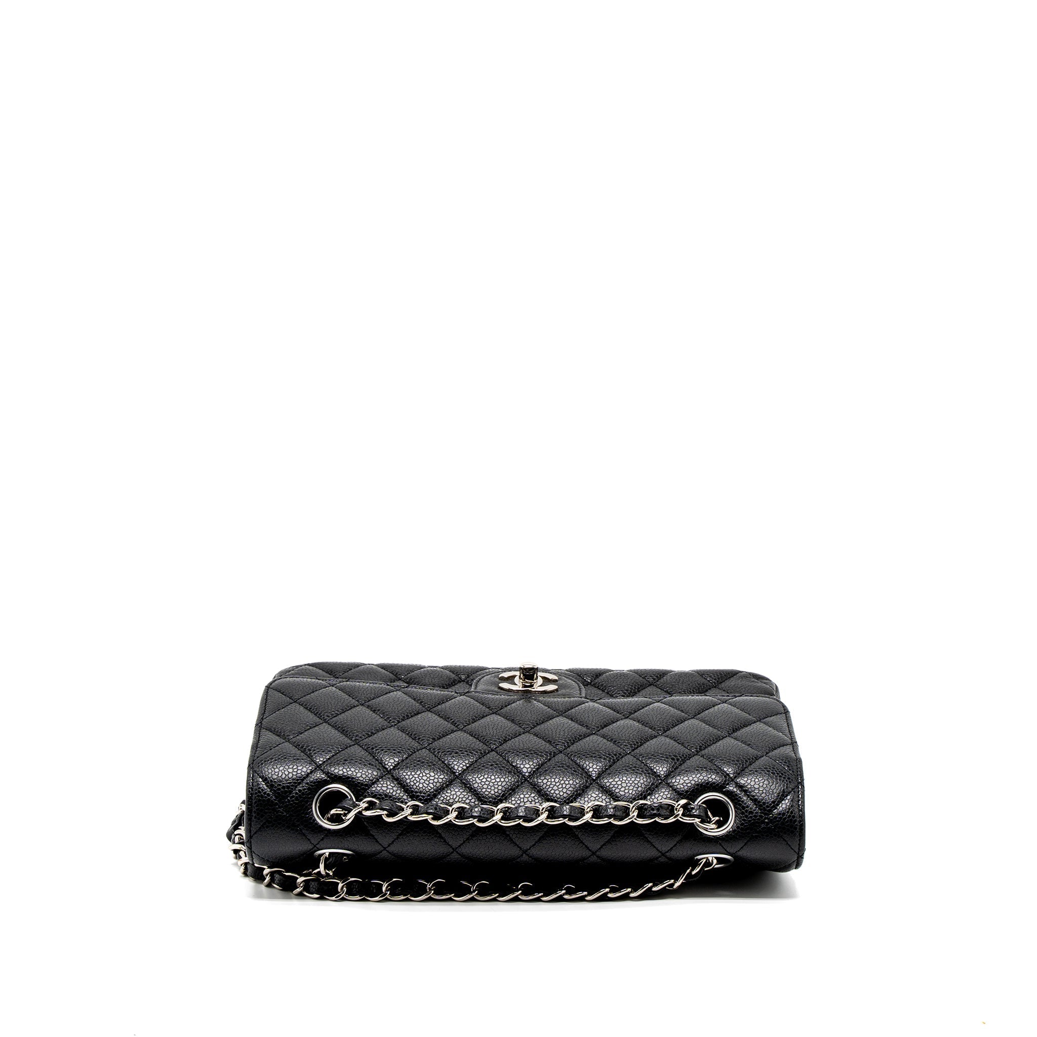 Chanel Medium Classic Double Flap Bag Caviar Black