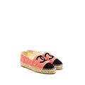 Chanel Size 35 Espadrilles Cotton/Tweed Pink/Black