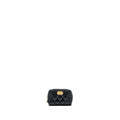 Chanel boy zip card holder caviar black